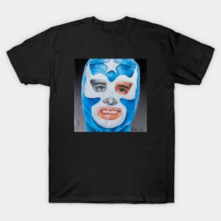 Hunter: Wrestling Mask Portrait T-Shirt